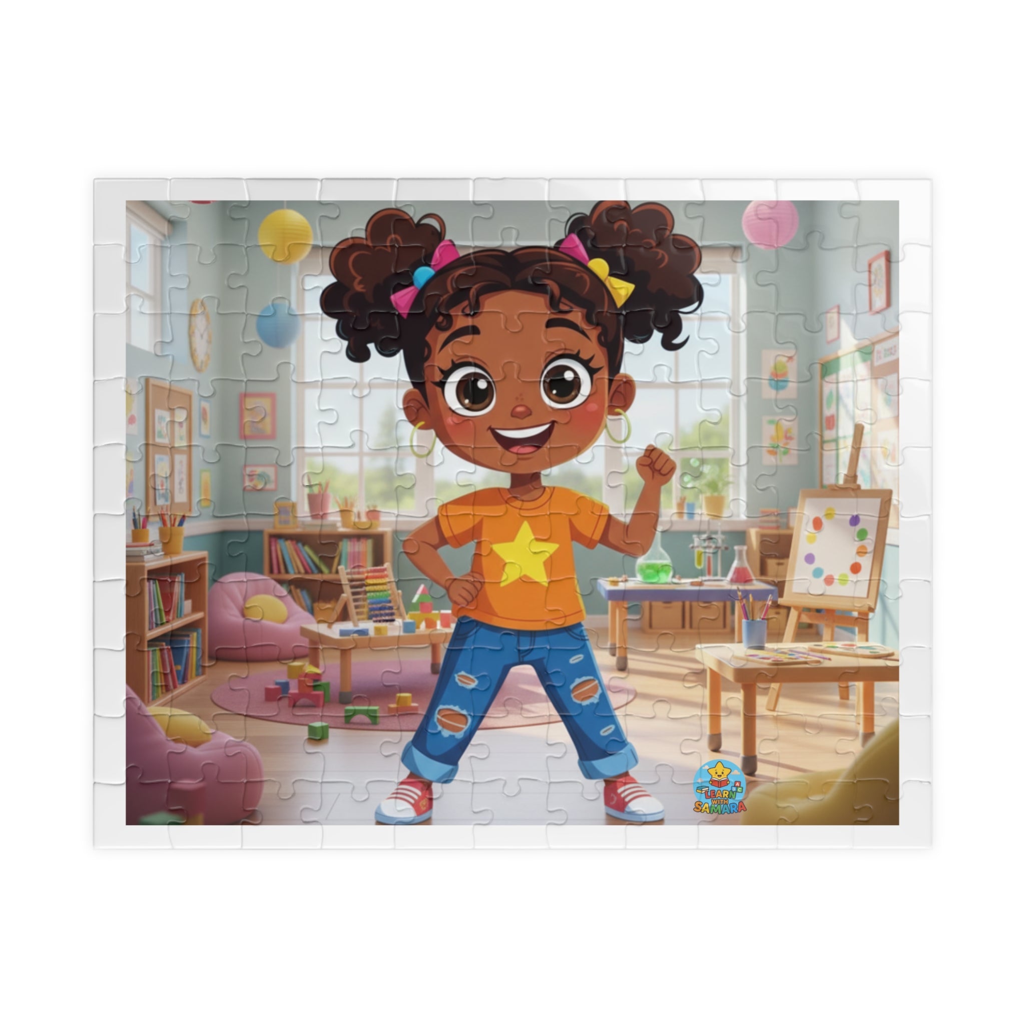 Confident Little Girl Puzzle 110 Piece - LwS