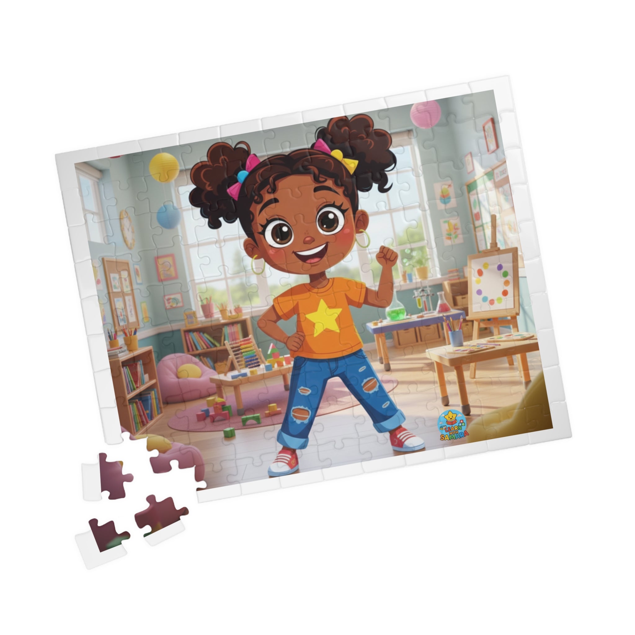 Confident Little Girl Puzzle 110 Piece - LwS