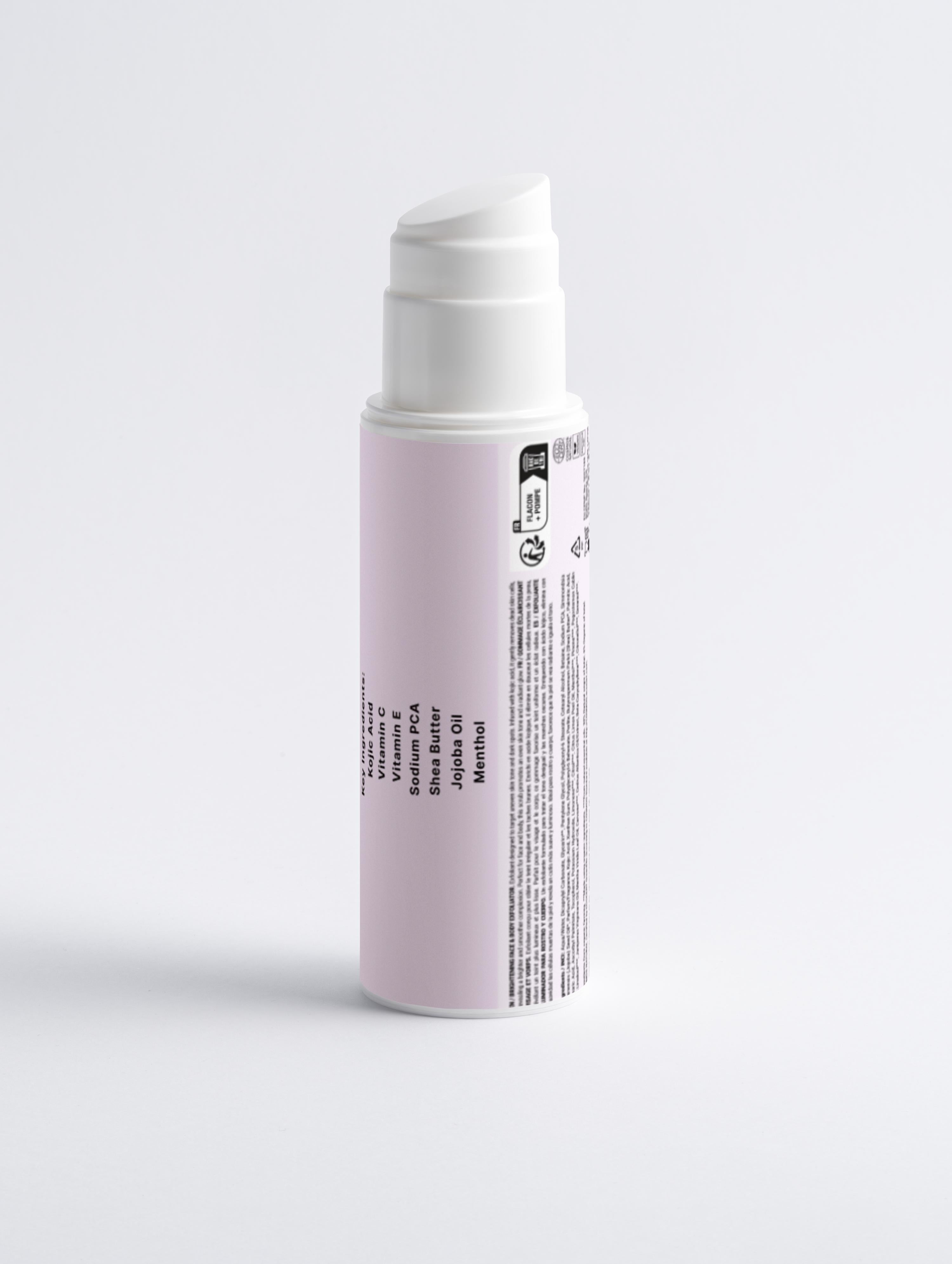 Geor De Mer Brightening Face&Body Exfoliator with Kojic Acid