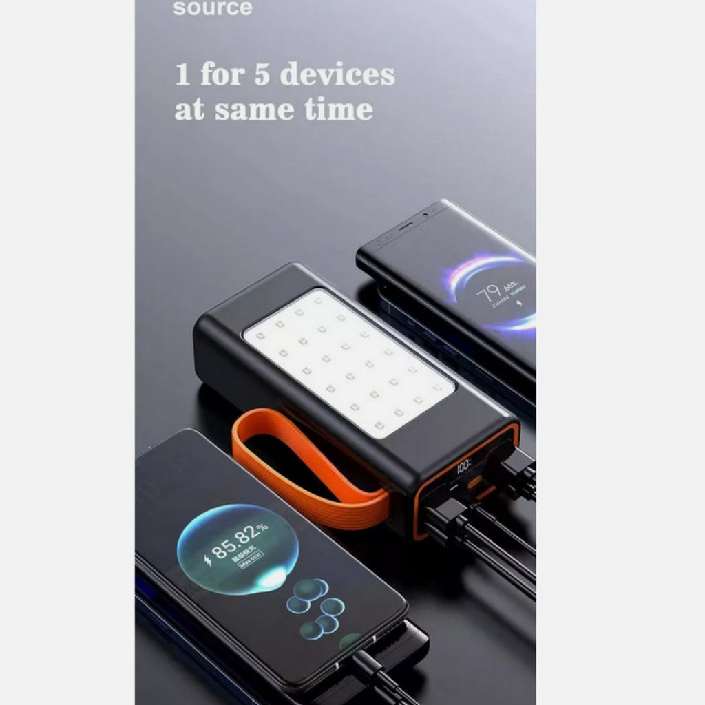 UK Shipping Only-50000mAh Power Bank 66W PD Fast Charging For Phone Outdoor Camping Power Supply