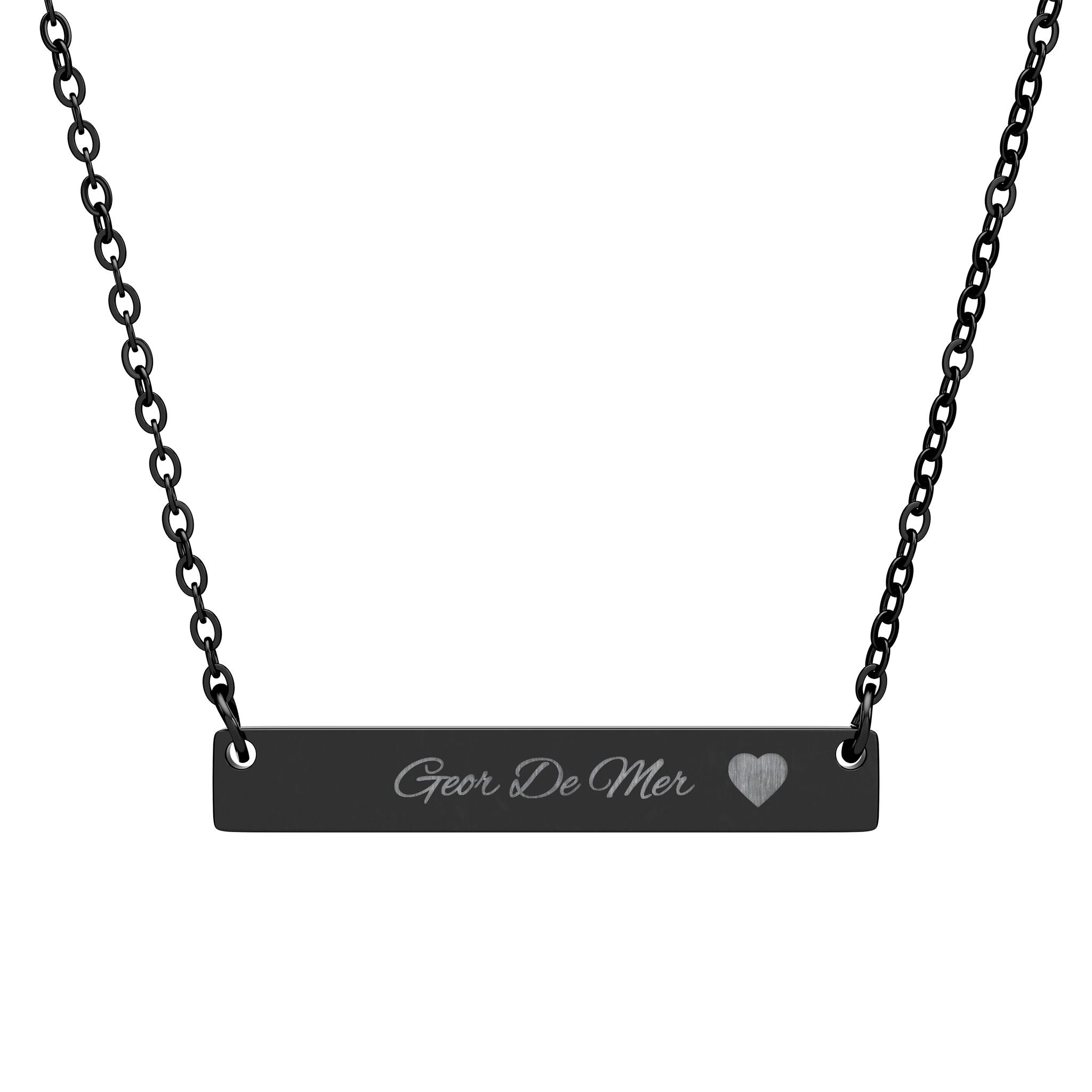 Geor De Mer Necklace – with Heart Pendant