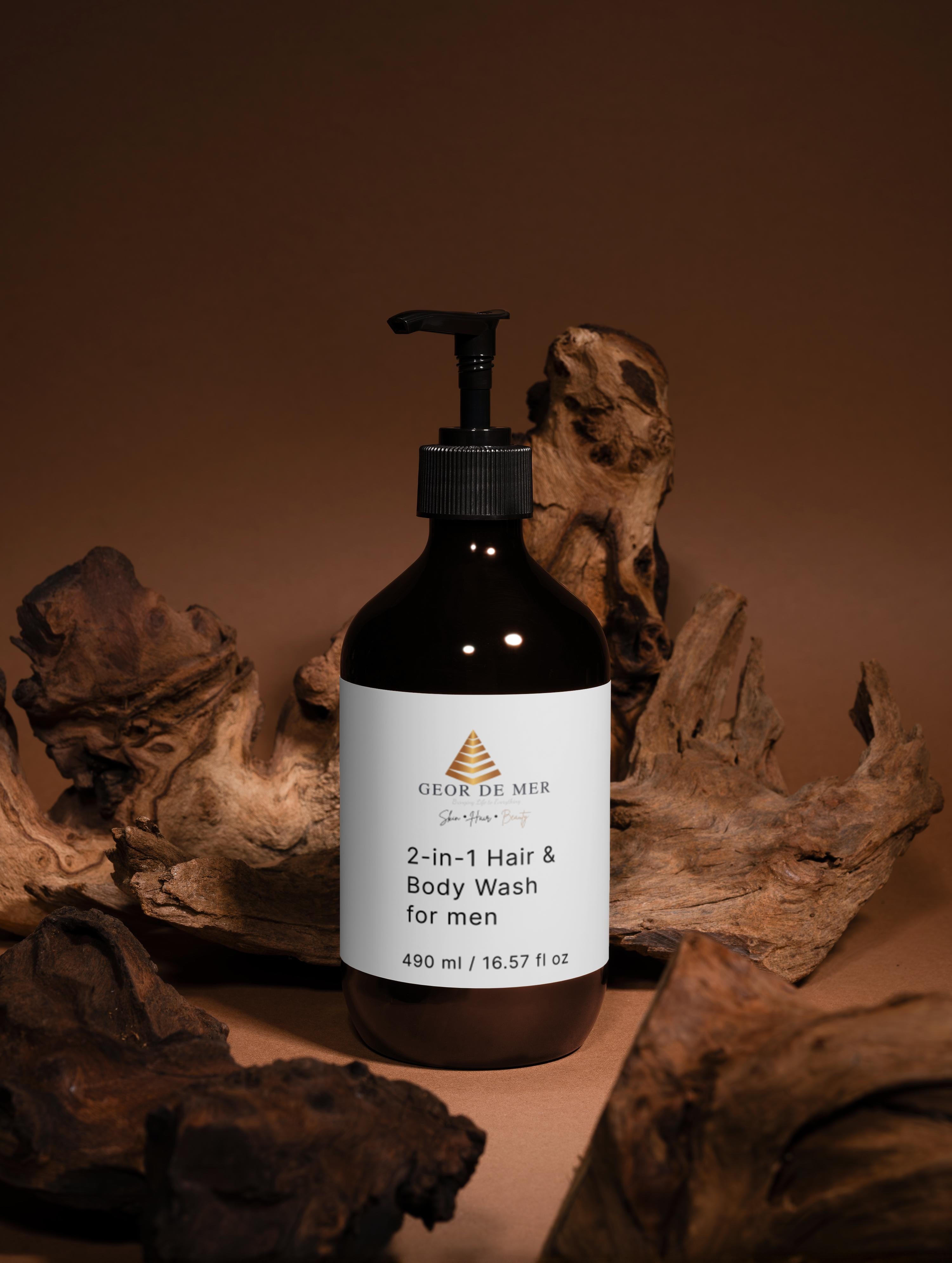Geor De Mer 2-in-1 Hair & Body Wash for men