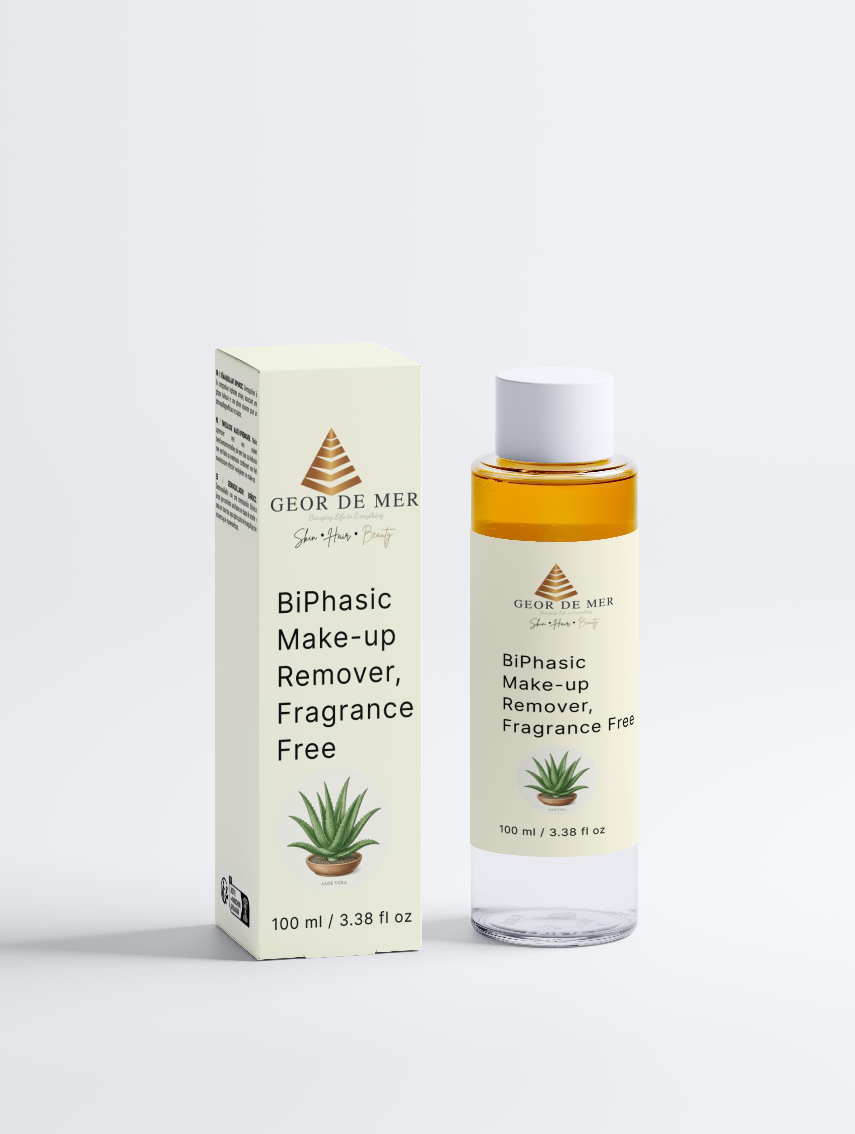 Geor De Mer BiPhasic Make-up Remover, Fragrance Free