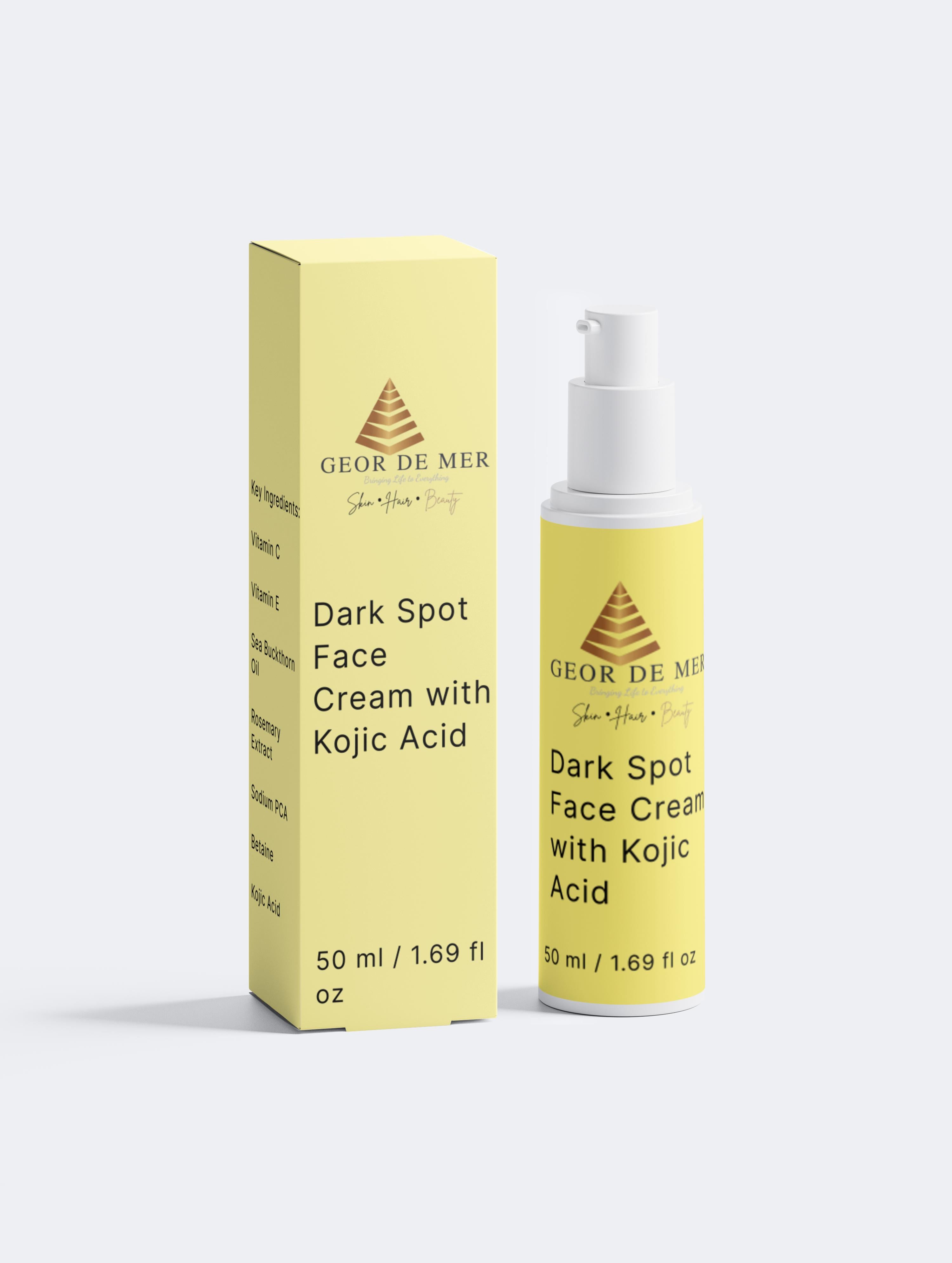 Geor De Mer Dark Spot Face Cream with Kojic Acid