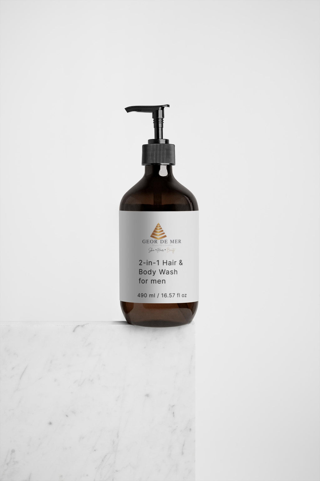 Geor De Mer 2-in-1 Hair & Body Wash for men