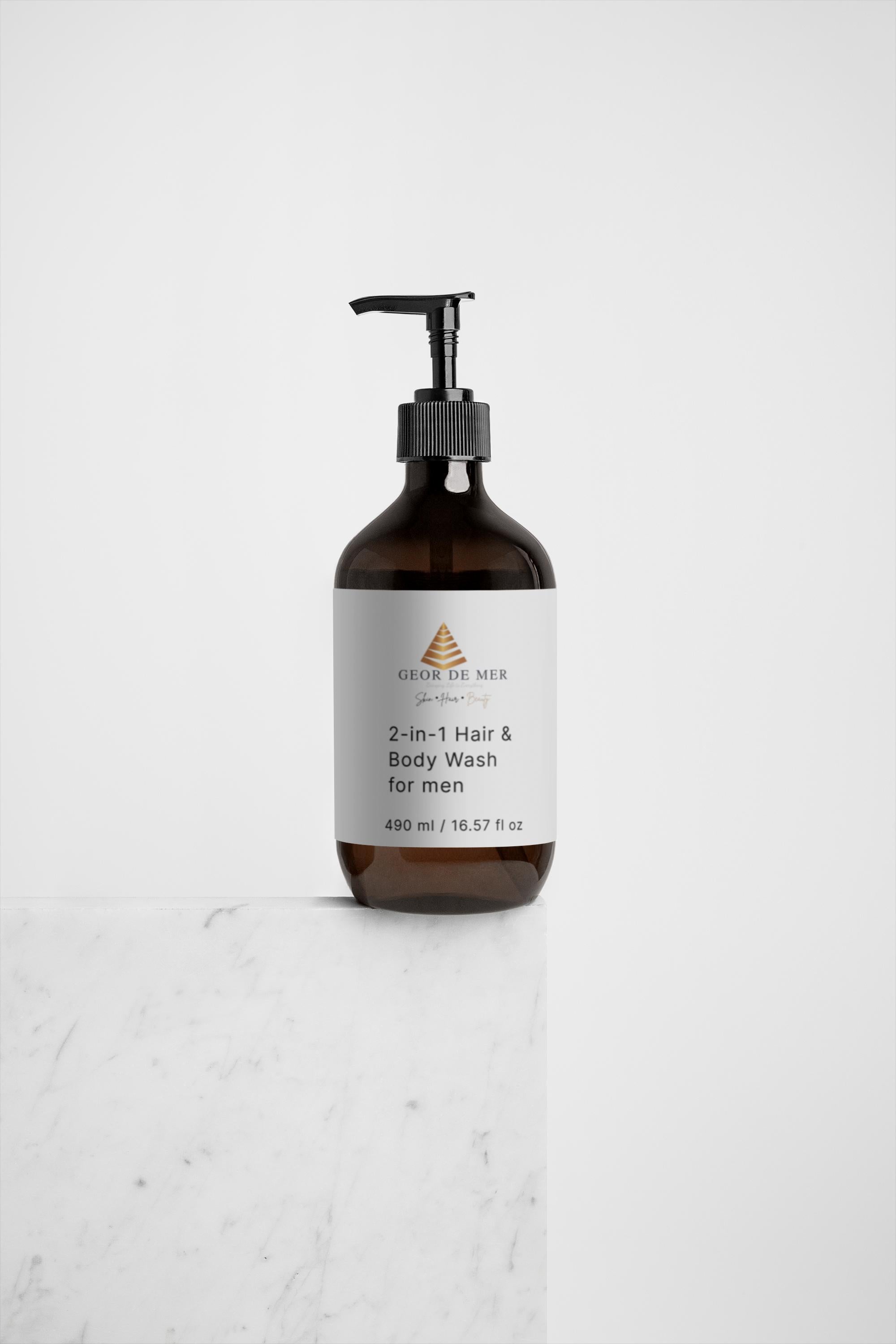 Geor De Mer 2-in-1 Hair & Body Wash for men