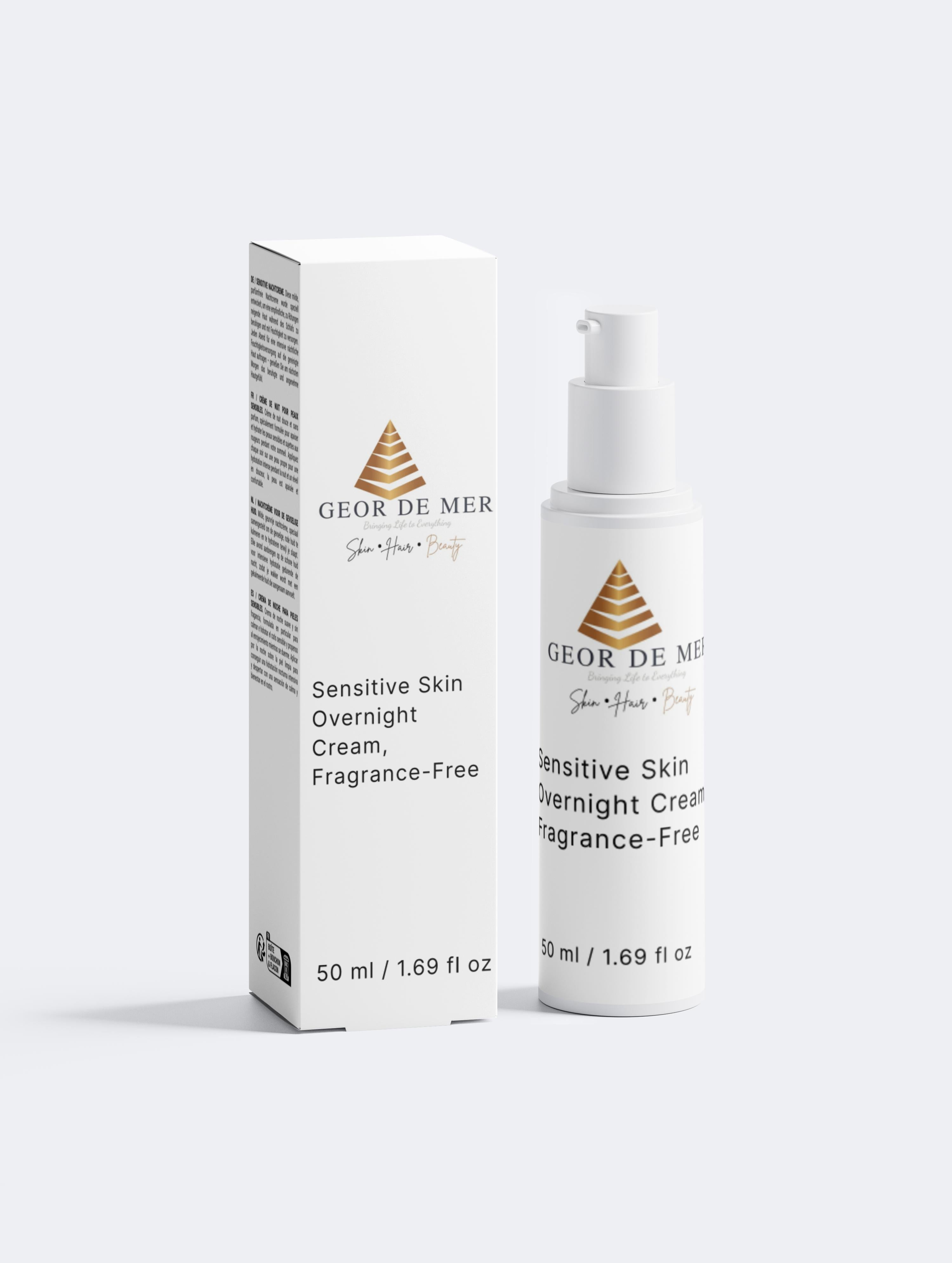 Geor De Mer - Sensitive Skin Overnight Cream, Fragrance-Free