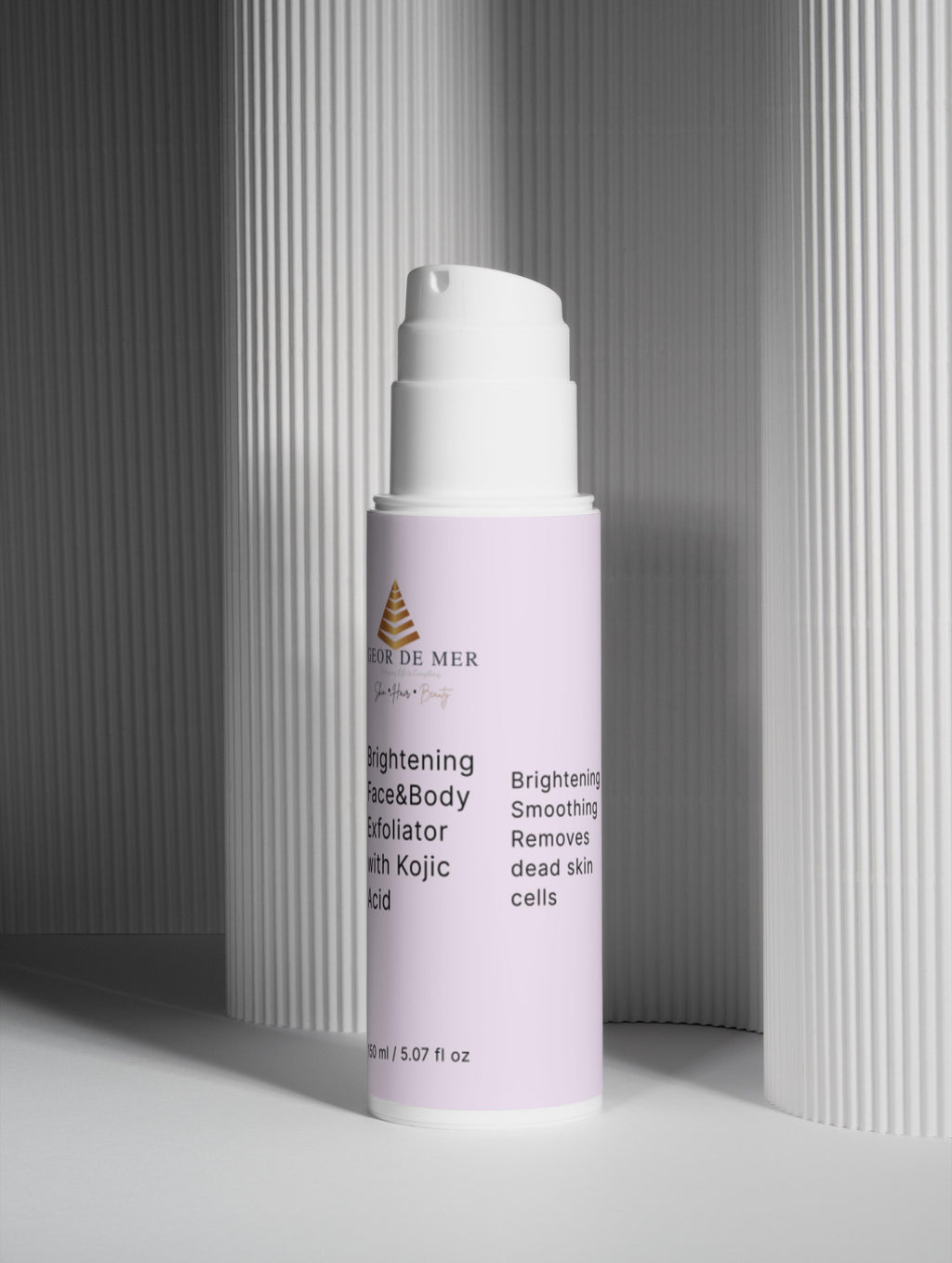 Geor De Mer Brightening Face&Body Exfoliator with Kojic Acid