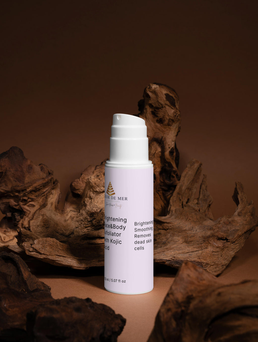 Geor De Mer Brightening Face&Body Exfoliator with Kojic Acid