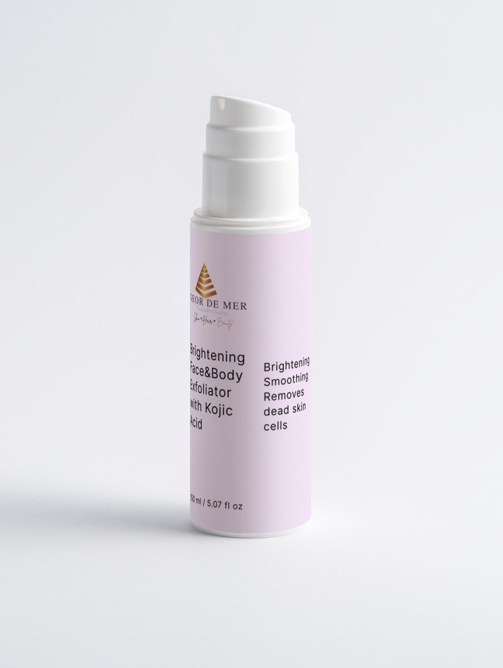 Geor De Mer Brightening Face&Body Exfoliator with Kojic Acid