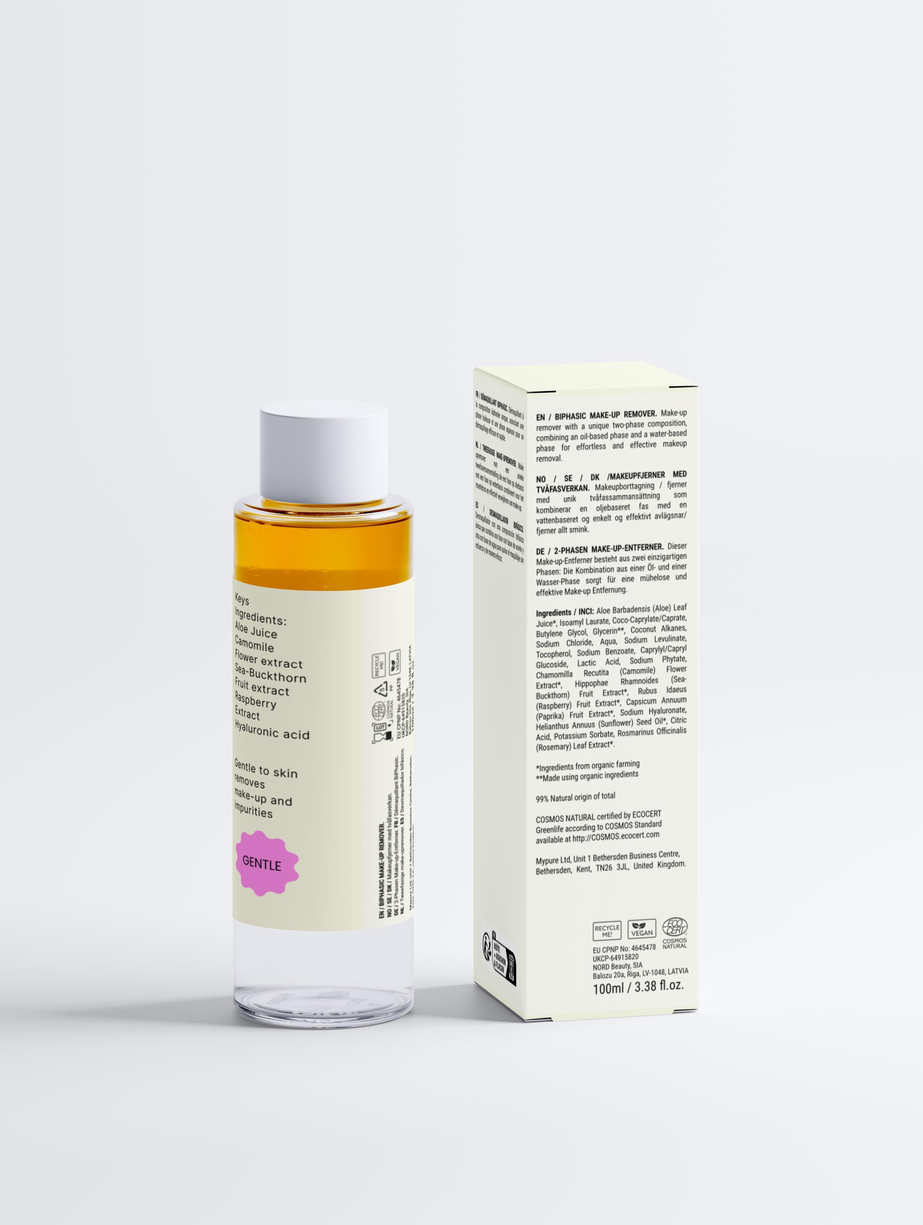 Geor De Mer BiPhasic Make-up Remover, Fragrance Free
