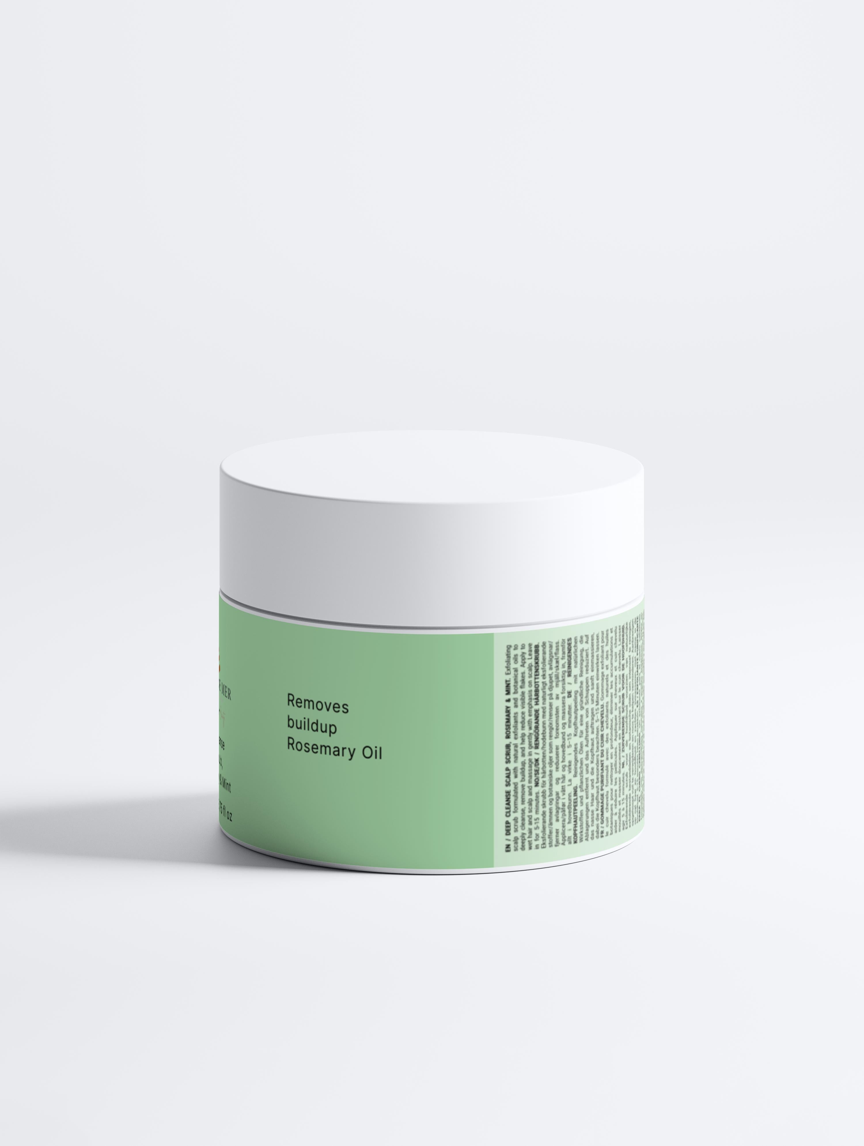 Geor De Mer Deep Cleanse Scalp Scrub, Rosemary & Mint