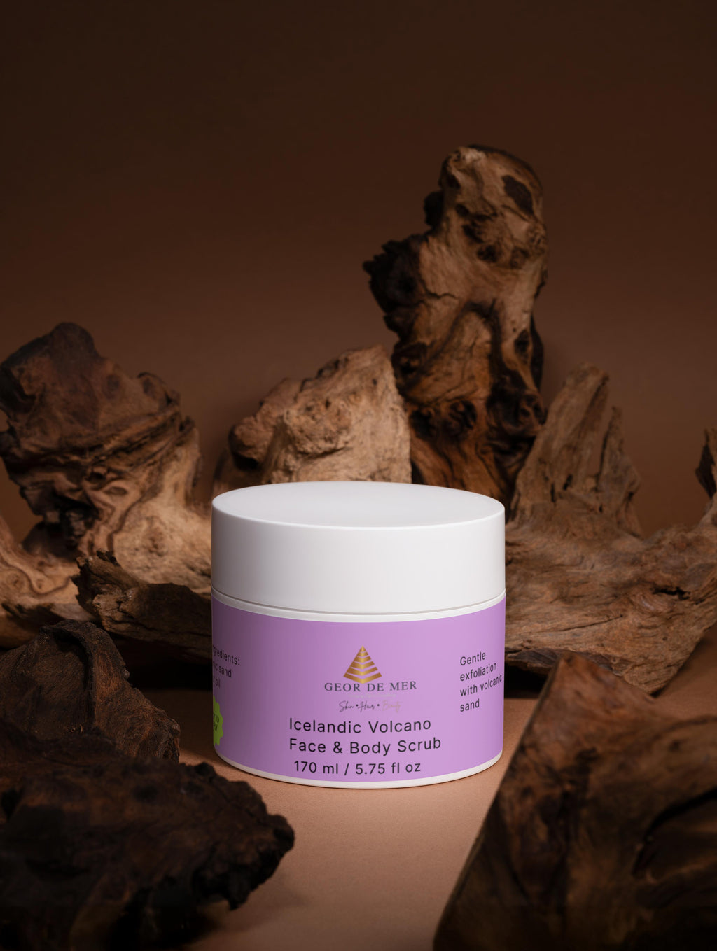 Geor De Mer Icelandic Volcano Face & Body Scrub