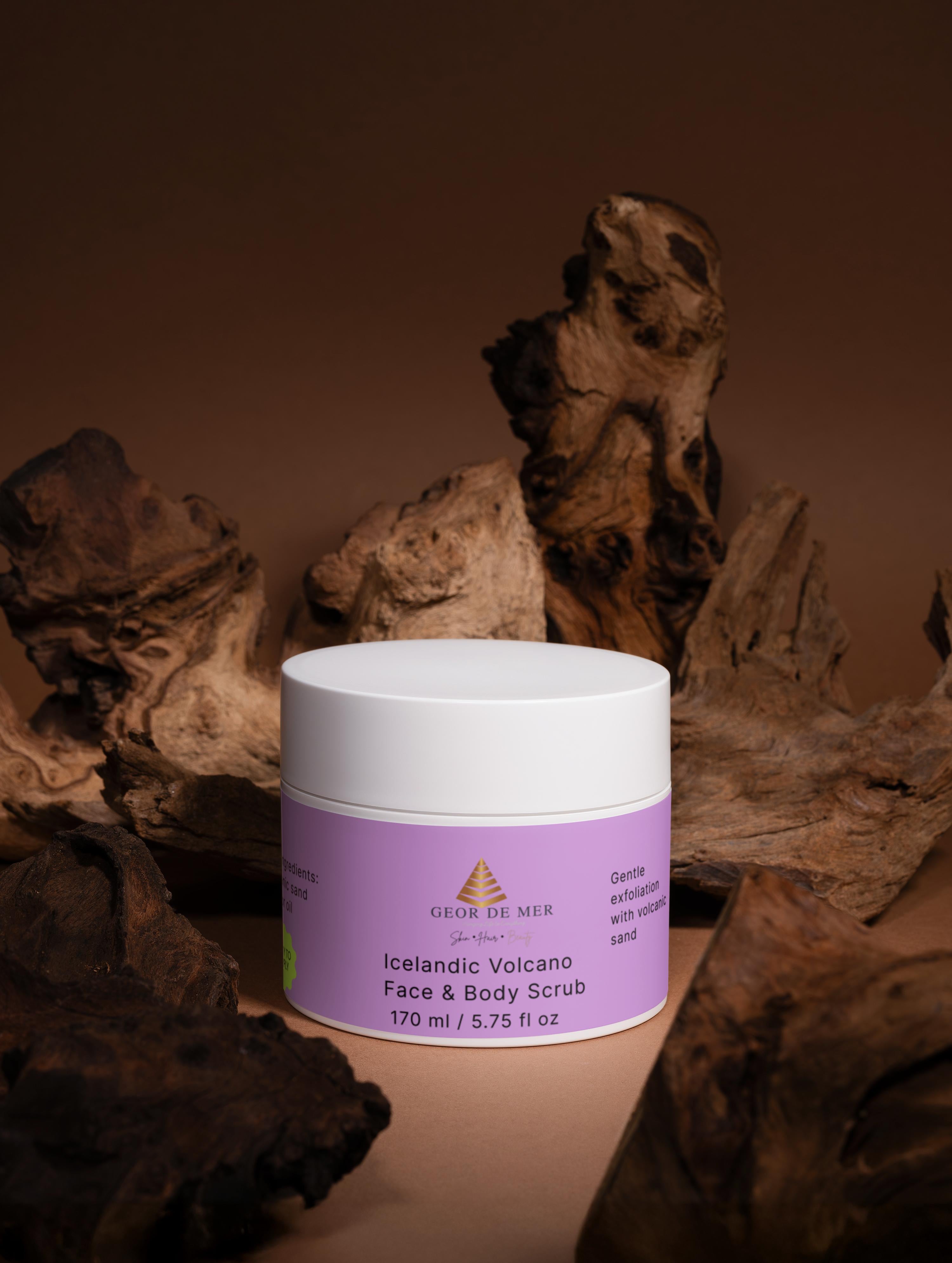 Geor De Mer Icelandic Volcano Face & Body Scrub