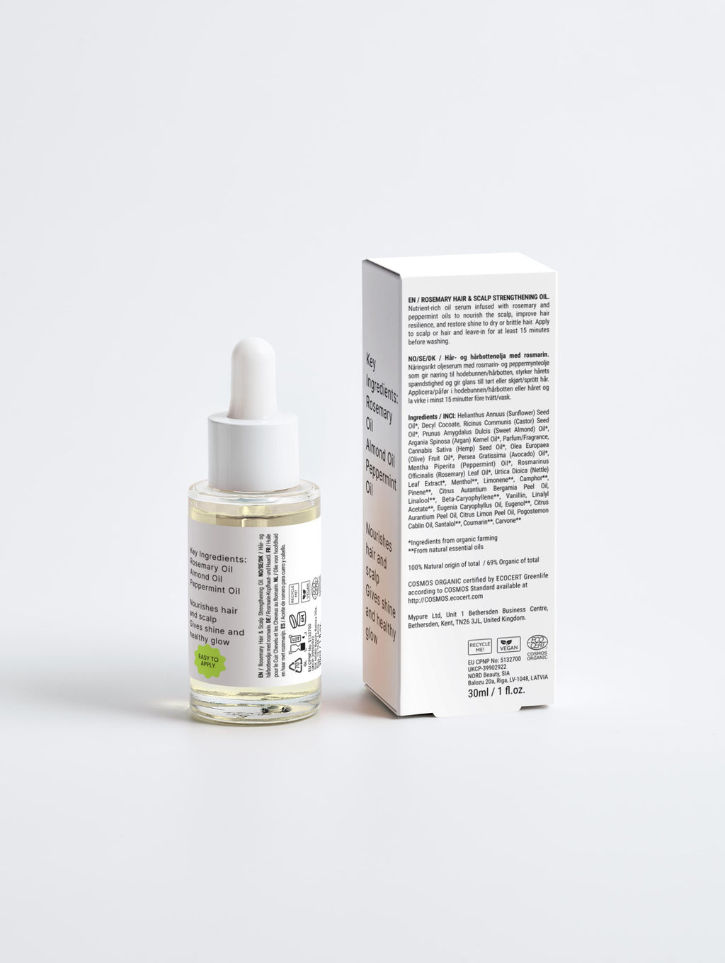 Geor De Mer Rosemary Hair & Scalp Strengthening Oil