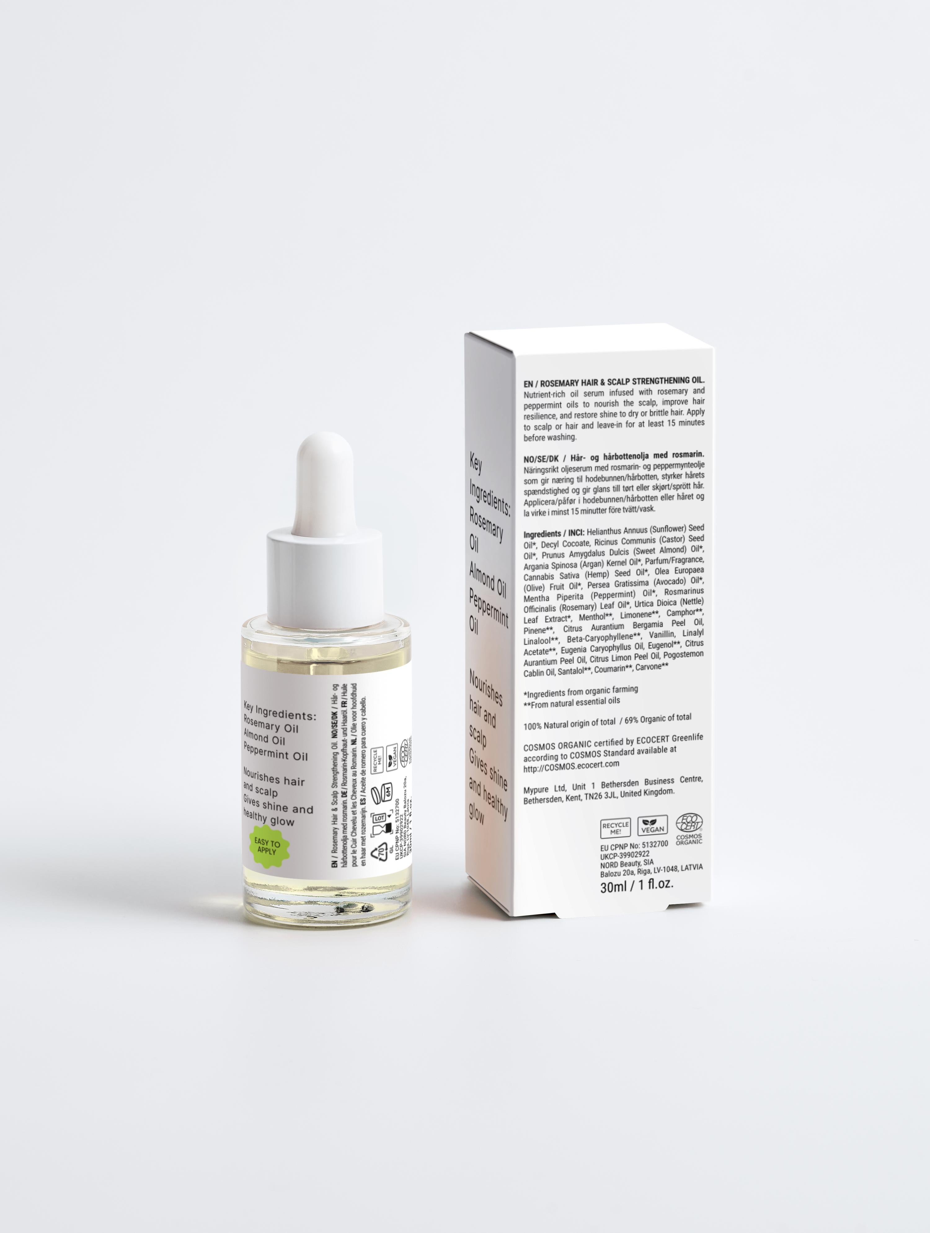 Geor De Mer Rosemary Hair & Scalp Strengthening Oil